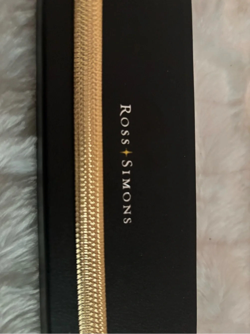 Ross-Simons Gold-Tone Textured Hinge Bracelet - Picture 3 of 4